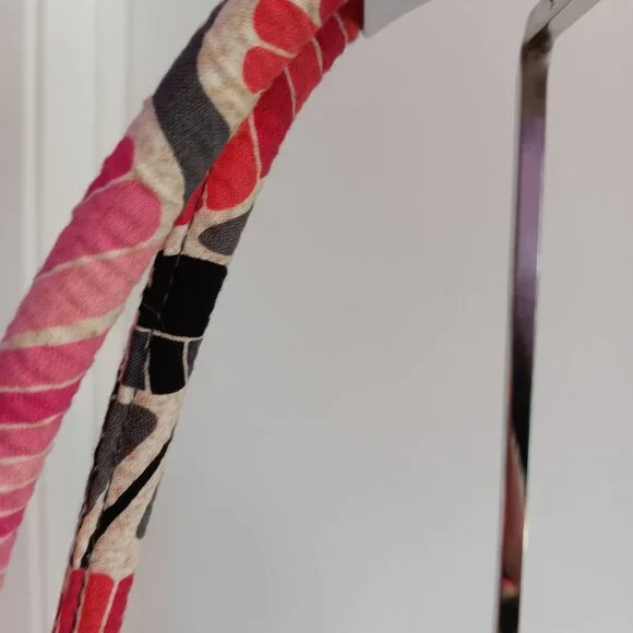 VERA BRADLEY BOWLER BAG CHERRY BLOSSOM PATTERN - Picture 3 of 7